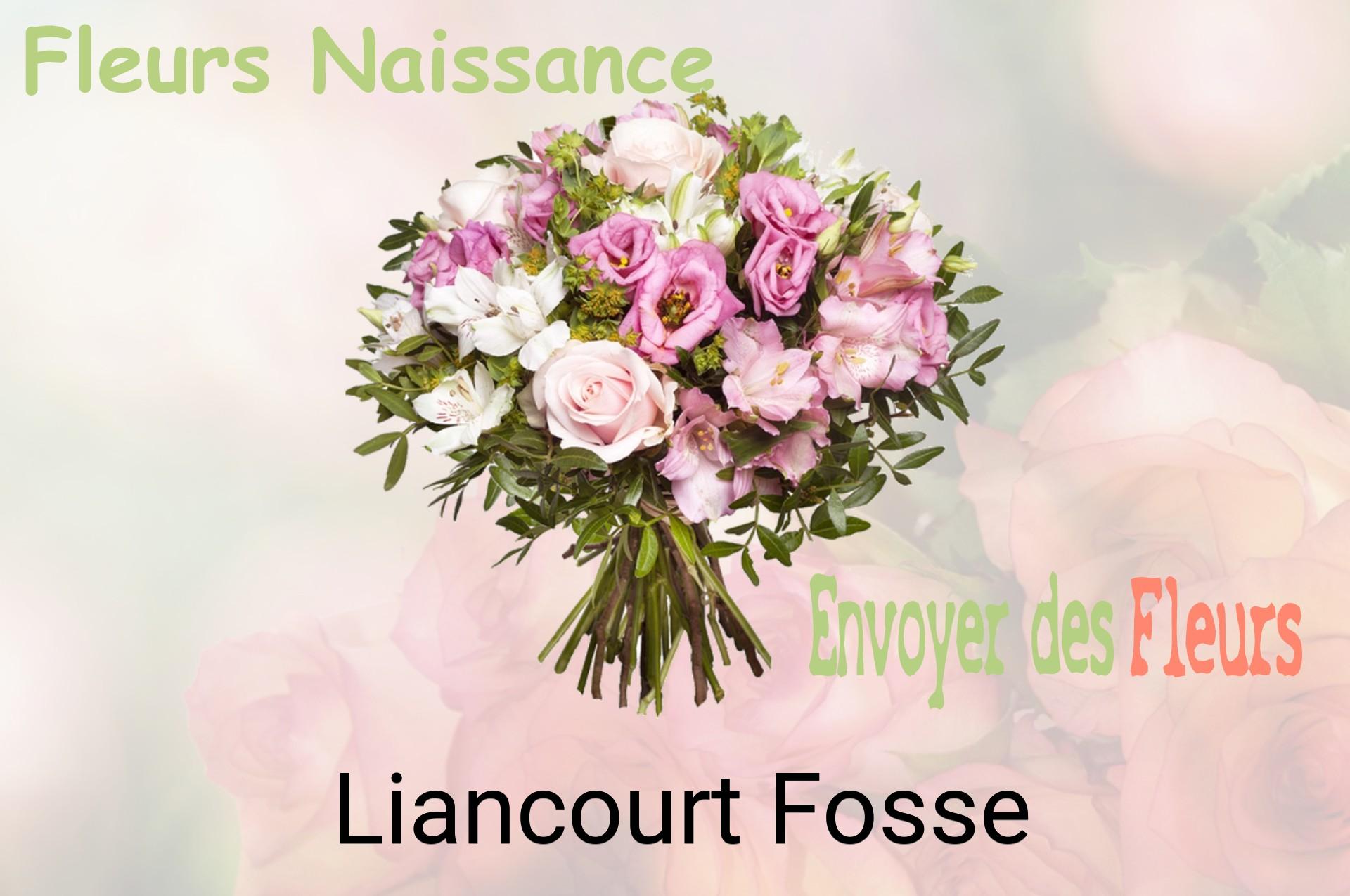 Bouquet de fleurs de naissance livré à Liancourt-Fosse